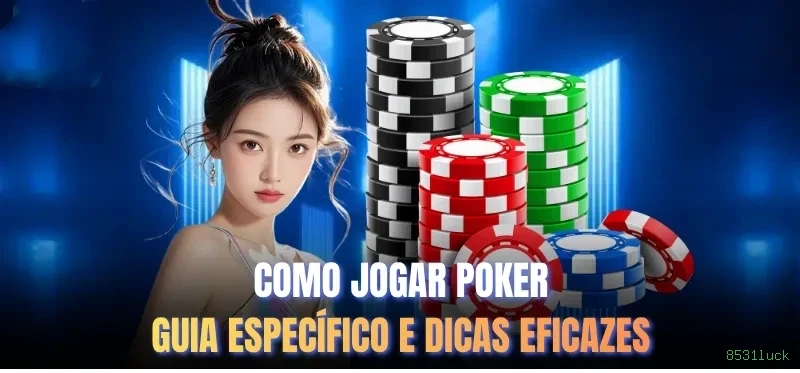 Imagem promocional da 8531luck mostrando a plataforma e suas vantagens